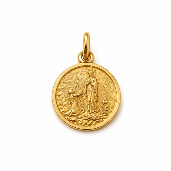 Dije religioso oro 18k diseño San judas tadeo